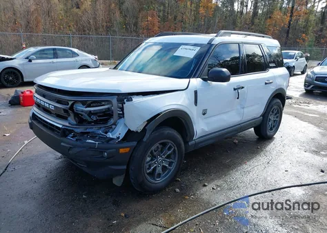 2024 Ford Bronco Sport Big Bend z USA, uszkodzony, nr VIN 3FMCR9B60RRF65642